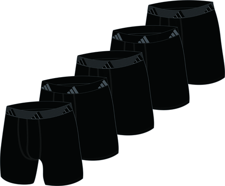 adidas Men's Classic All Day Microfiber 5-Pack Boxer Brief