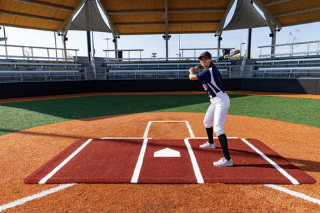 Portolite Baseball Full Batter's Mat-1