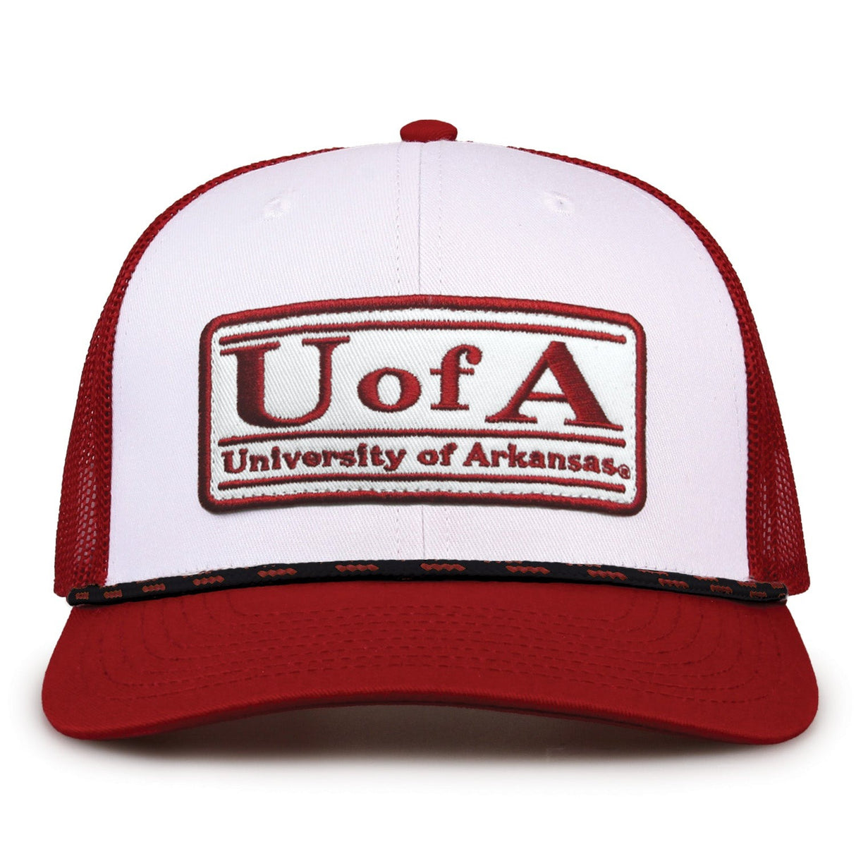The Game Headwear Arkansas Rope Trucker Hat