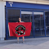 Rico Industries NBA  Toronto Raptors Standard 3' x 5' Banner Flag-4