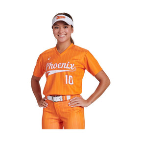 Custom V Neck Short Sleeve T-Shire Team Softball Jerseys