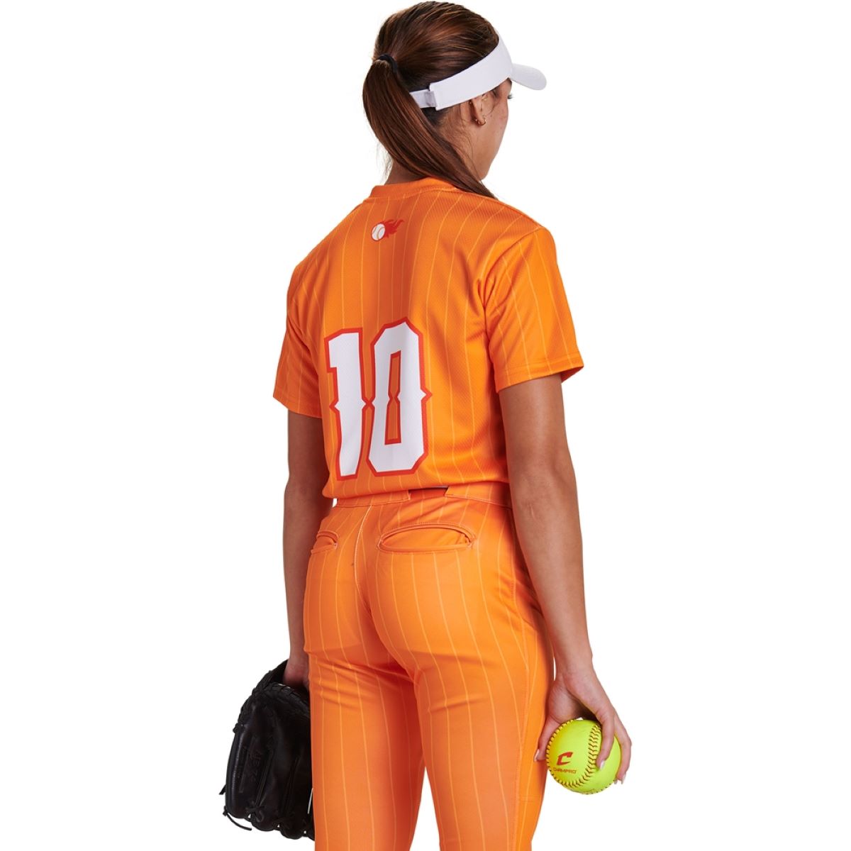 Custom V Neck Short Sleeve T-Shire Team Softball Jerseys