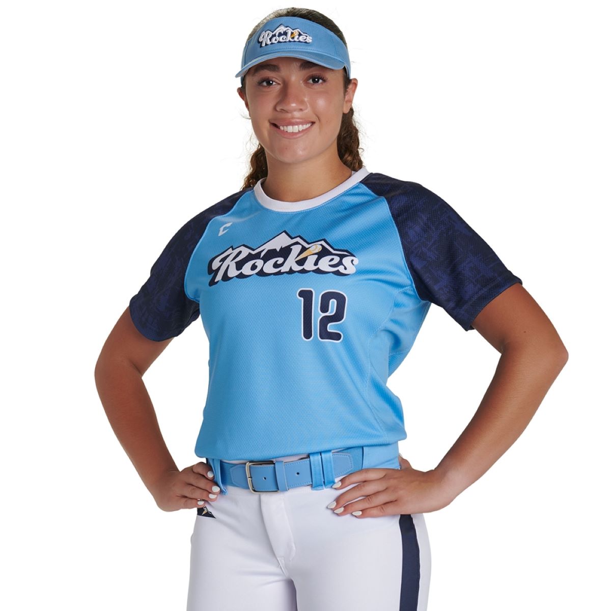 Custom Crew Neck Short Sleeve Loose Jersey Team Softball Jerseys