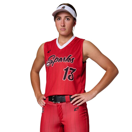 Custom Modified Racerback Sleeveless Jersey Team Softball Jerseys