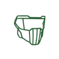 Vicis Zero2 SO-215E Premium Titanium Facemask Football Facemasks Adult