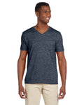 Gildan Men's Softstyle V-Neck T-Shirt. 64V00