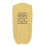 Russell Youth Sublimated Sleeveless Two-Button Performane Mesh Baseball Jersey Team Baseball Jerseys