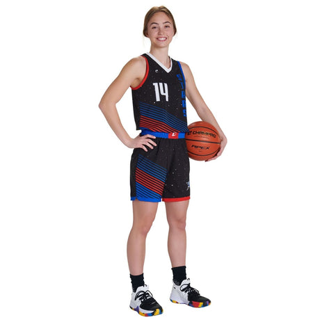 Custom Basketball 7" Stretch Woven Short Womens Team Basketball Shorts