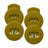 All Star Lace Clip Glovelocks - 4 Pack