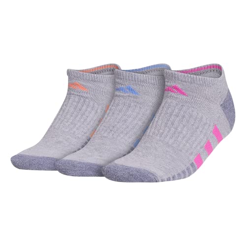 adidas Women's Cushioned 3.0 3-Pack No Show Socks
