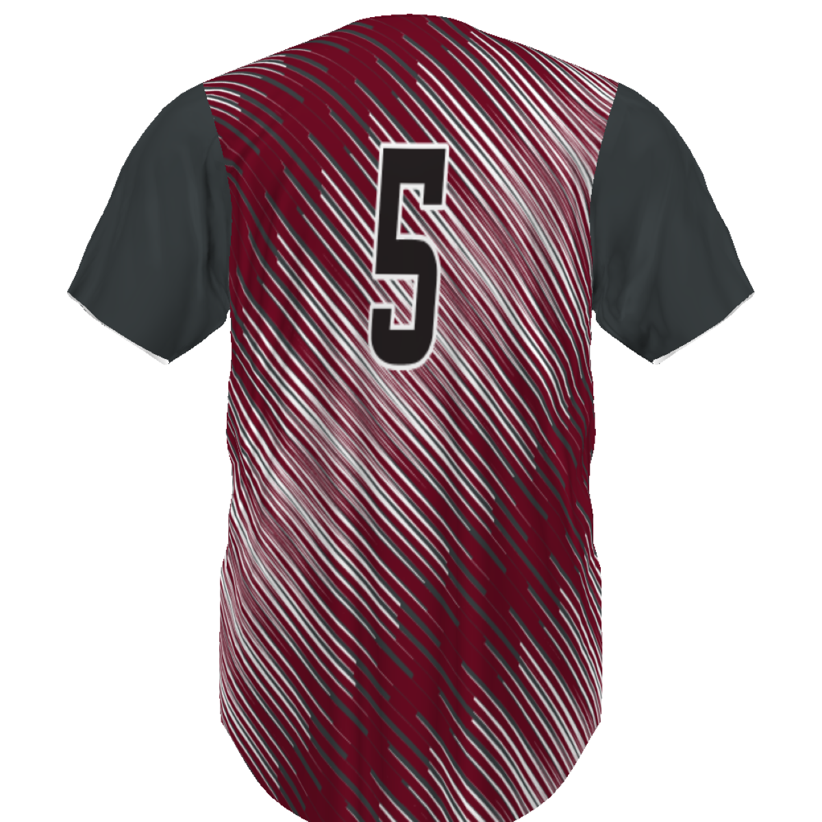 Russell Sublimated Two-Button Baseball Jersey Team Baseball Jerseys