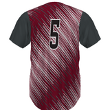 Russell Sublimated Two-Button Baseball Jersey Team Baseball Jerseys