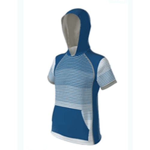 Champro Women's Short Sleeve T-Shirt Hoodie with Pocket League Outfitters
