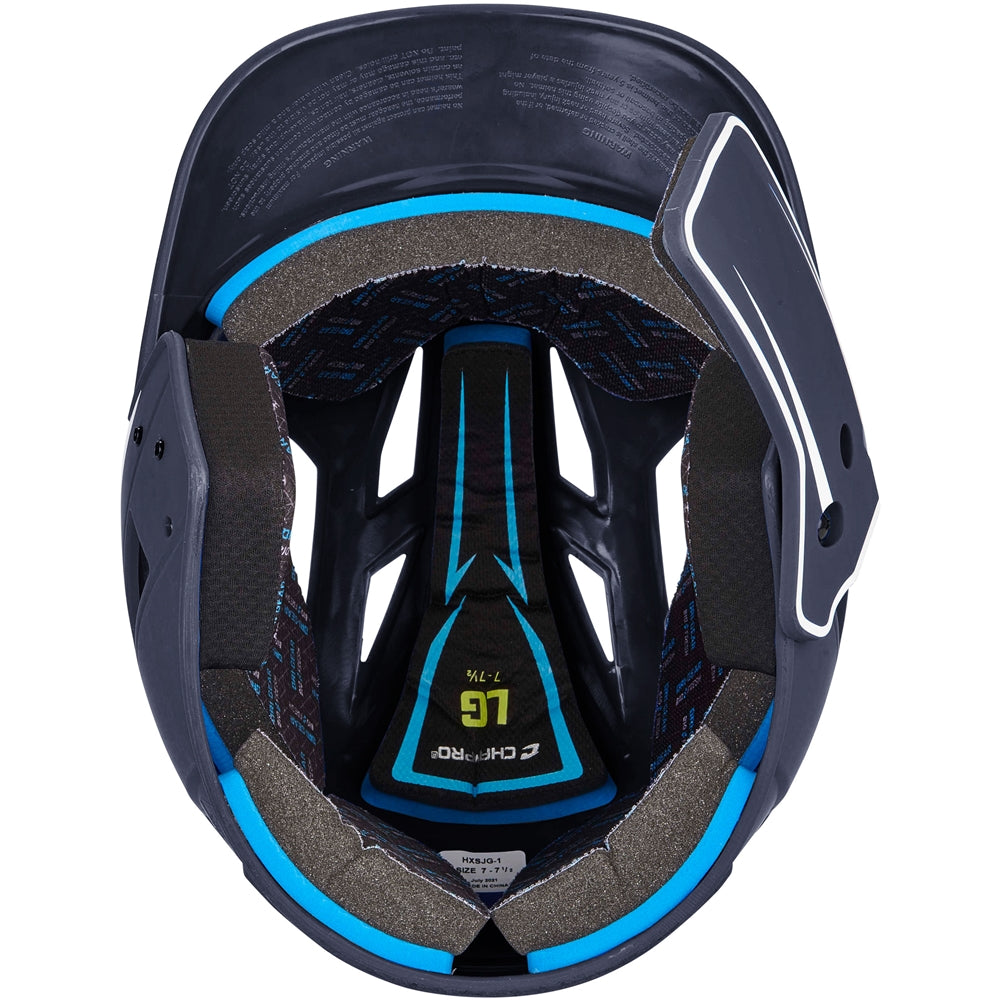 Champro HX Legend Plus 2-Tone Batting Helmet with Jaw Flap