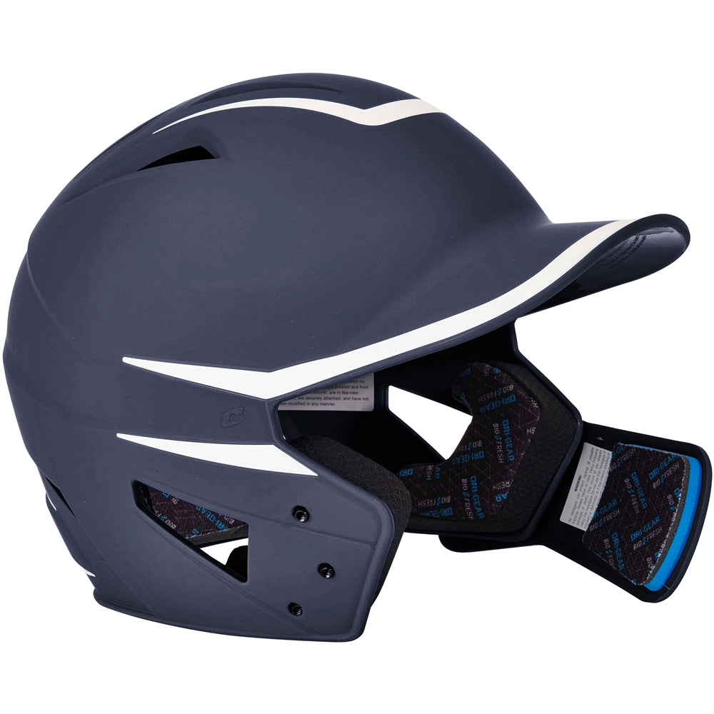 Champro HX Legend Plus 2-Tone Batting Helmet with Jaw Flap