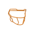 Vicis Zero2 SO-212-3 Premium Titanium Facemask Football