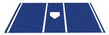 Trigon Sports Pro Baseball Turf Home Plate Mat - 6'x12' Baseball Field Equipment All