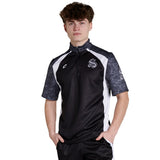 Custom 1/4 Zip Short Sleeve Pullover Team All Sport Shirts & Tops
