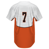 Russell Youth Sublimated Faux Full-Button Baseball Jersey Team Baseball Jerseys