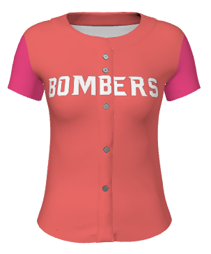 Champro Juice Full-Button Short Sleeve Loose League Outfitters
