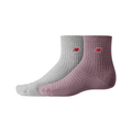 New Balance Waffle Knit Ankle Socks 2 Pack Unisex Accessories Socks