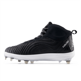 New Balance Men's FuelCell 4040 V7 Mid-Metal Baseball Cleat - M4040BK7 (Wide)
