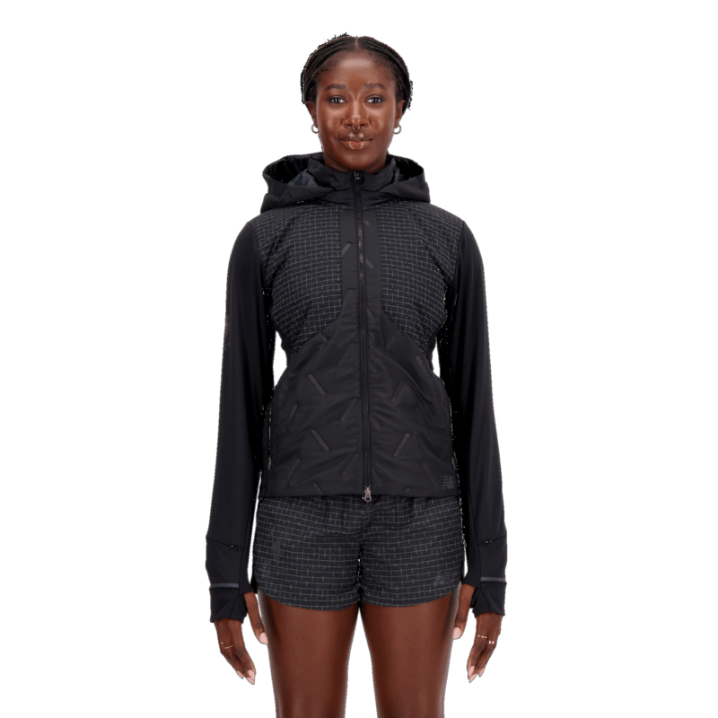 New Balance Women's NYC Marathon Impact Run Luminous Heat Jacket New Balance