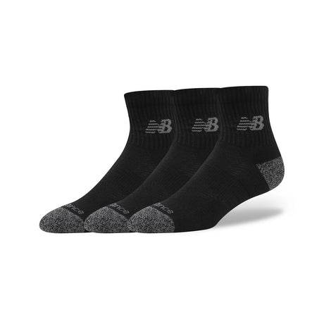 New Balance Active Quarter Socks 3 Pairs Unisex Accessories Socks