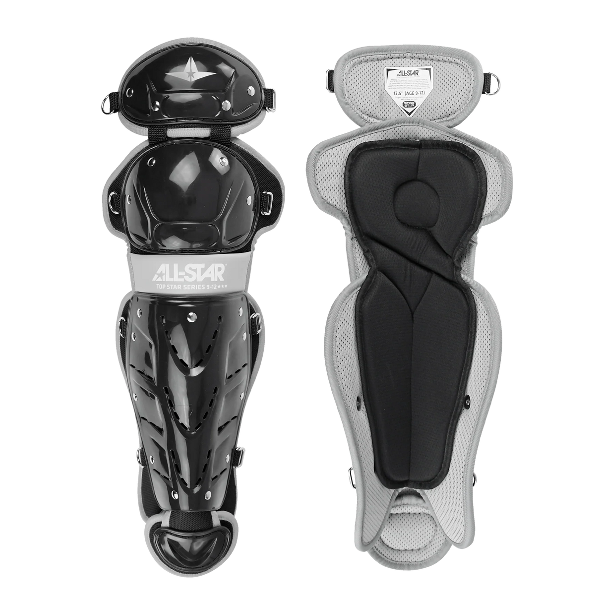 All Star Youth Top Star™ Baseball Leg Guards-2