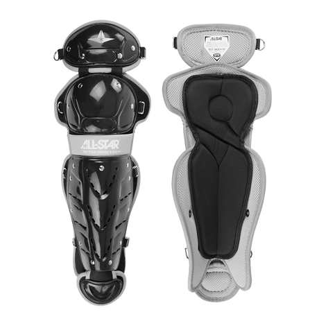 All Star Youth Top Star™ Baseball Leg Guards-2