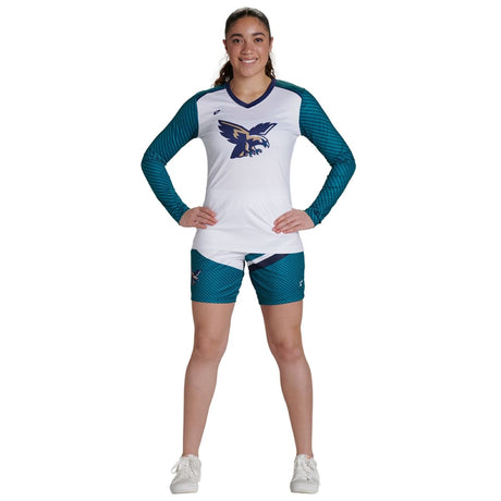 Custom Multi-Sport Loose Short with 7" Inseam Womens, Youth Team Lacrosse Shorts