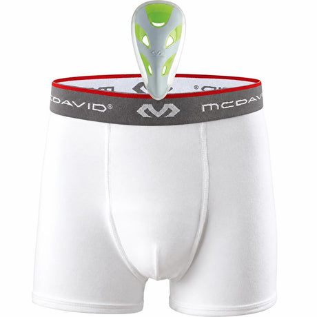 McDavid Youth Boxer Brief with FlexCup Football Protective Gear All