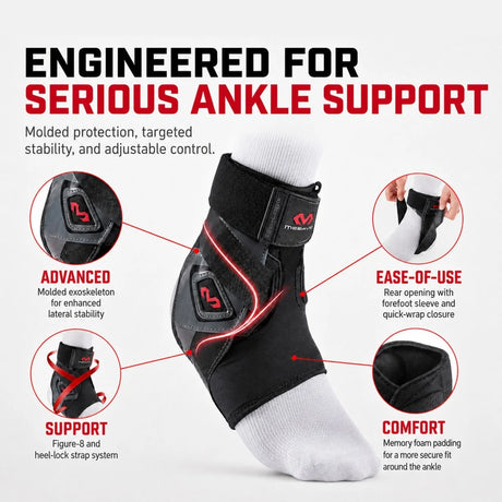 McDavid Elite Bio-Logix Ankle Brace Unisex Accessories Health & Wellness