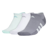 adidas Women's Cushioned 3.0 3-Pack No Show Socks