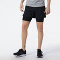 New Balance Men's Q Speed Fuel 2 in 1 5 inch Short Mens Apparel Shorts
