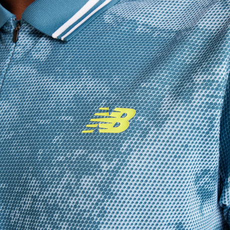 New Balance Men's Athlete Printed Tournament Polo-5