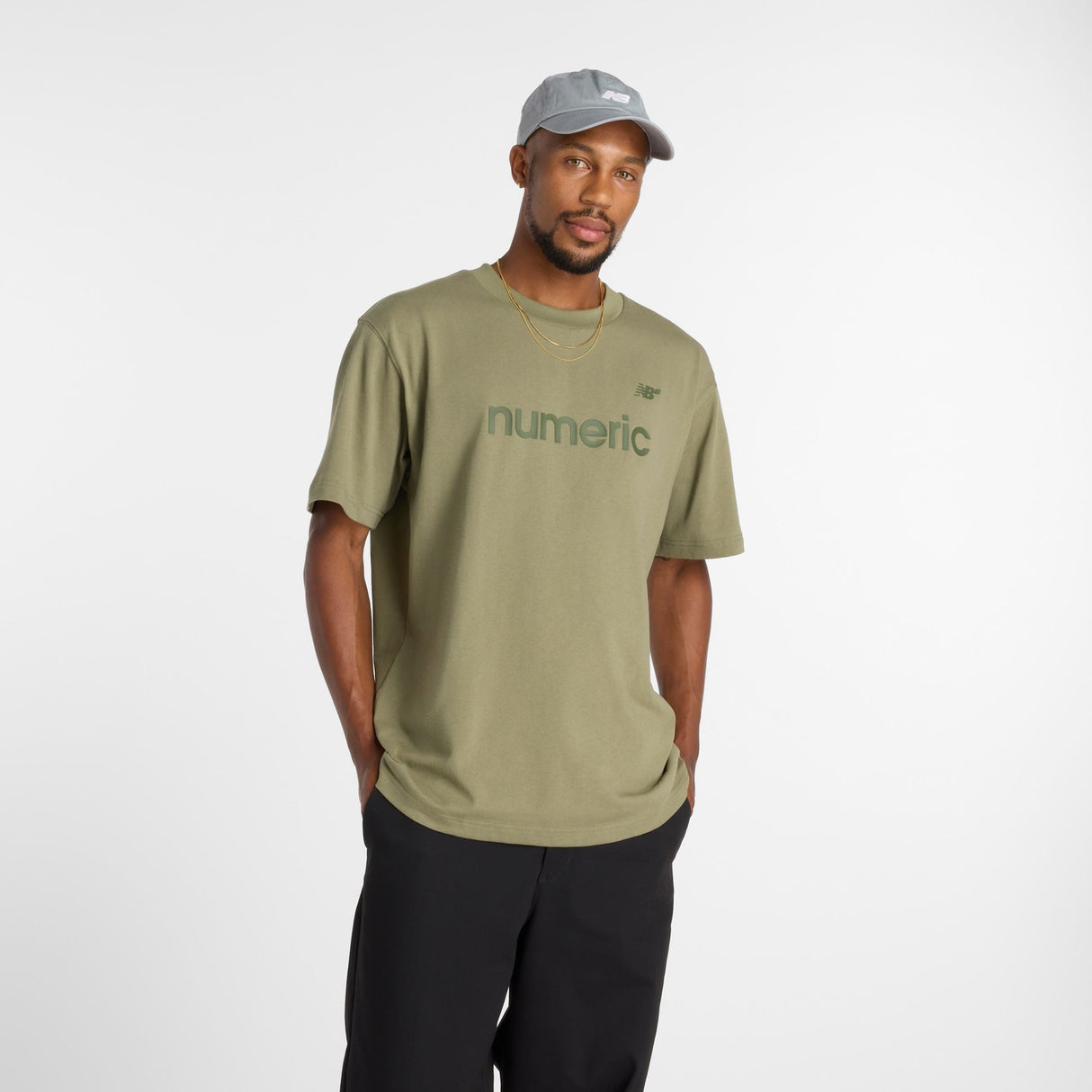 New Balance Men's Numeric Cotton T-Shirt