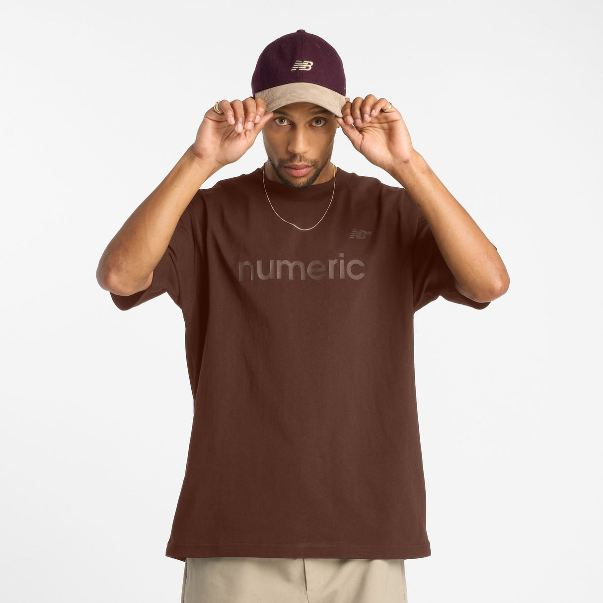 New Balance Men's Numeric Cotton T-Shirt