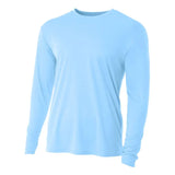 A4 Men's Cooling Performance Long Sleeve Crew