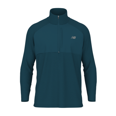 New Balance Men's Athletics Heat Grid 1/2 Zip Mens Apparel Sweatshirts & Fleece