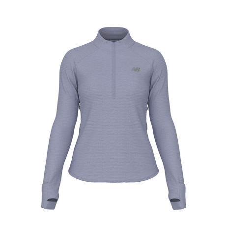 New Balance Women's Athletics Heat Grid Half Zip Womens Apparel Sweatshirts & Fleece