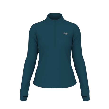 New Balance Women's Athletics Heat Grid Half Zip Womens Apparel Sweatshirts & Fleece