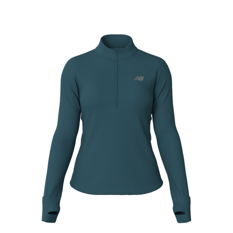 New Balance Women's Athletics Heat Grid Half Zip Womens Apparel Sweatshirts & Fleece