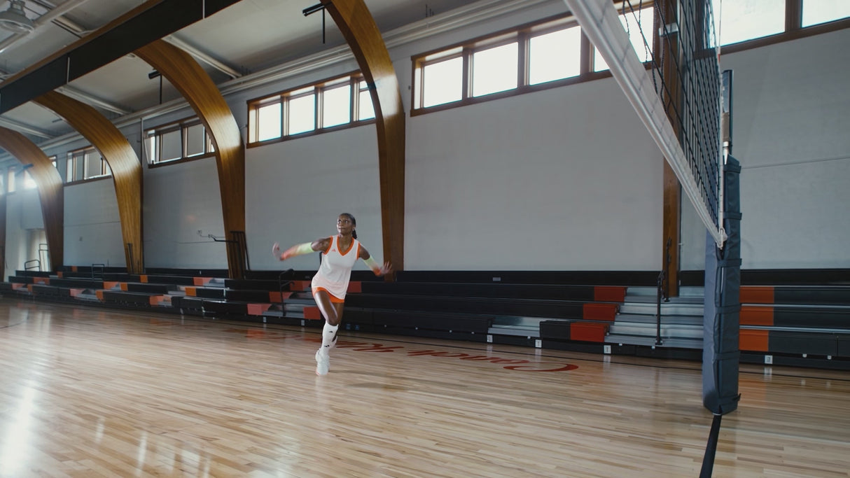 Volleyball shoe video