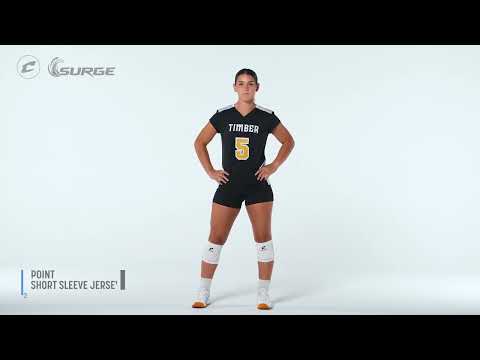 Champro Girl's Point Cap Sleeve Volleyball Jersey