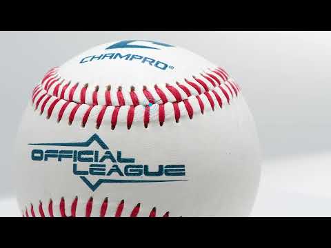 Champro Official League Full Grain Leather Cover Baseball - Dozen
