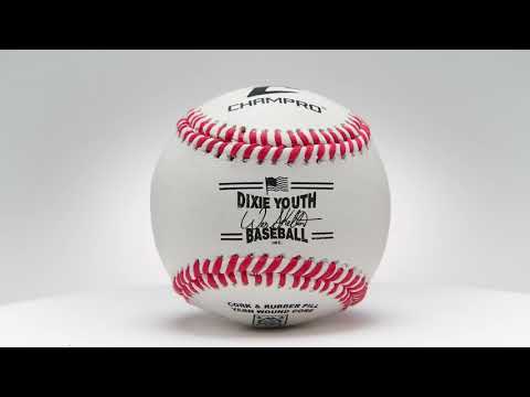 Champro Dixie League Approved - Full Grain Leather Cover - Category 1 Baseball