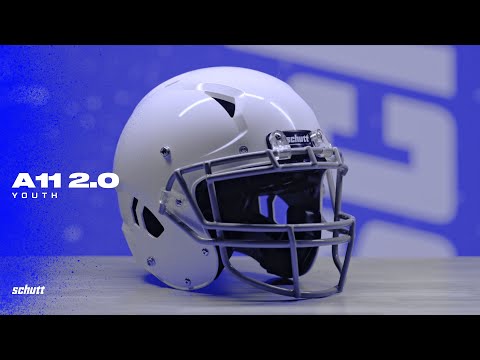 Schutt Youth Vengeance A11 2.0 Football Helmet with attached Facemask
