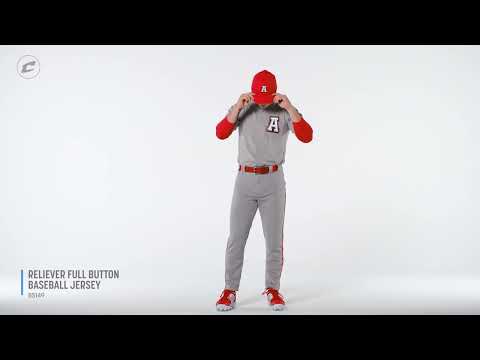 Champro Youth Reliever Full Button Baseball Jersey
