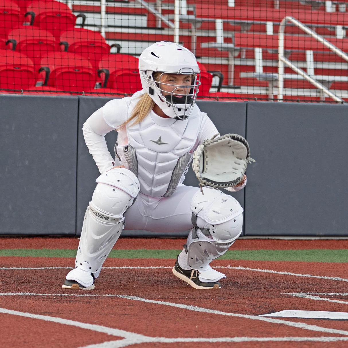 All Star PHX™ Paige Halstead Inspired Fastpitch Catching Kit-2